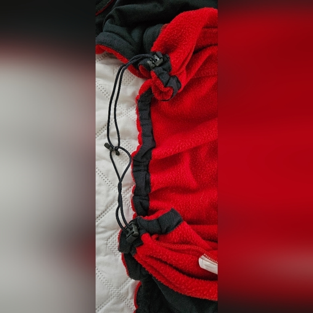 🌟Buc-ee's Mens Red Fleece Sweater Jacket XL🌟 - Picture 6 of 11